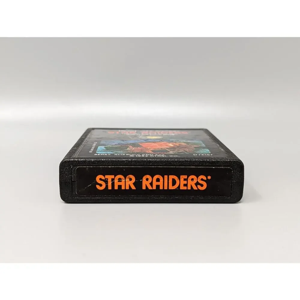 Star Raiders Atari 2600, 1982 Sears, Telegames, Cleaned Tested